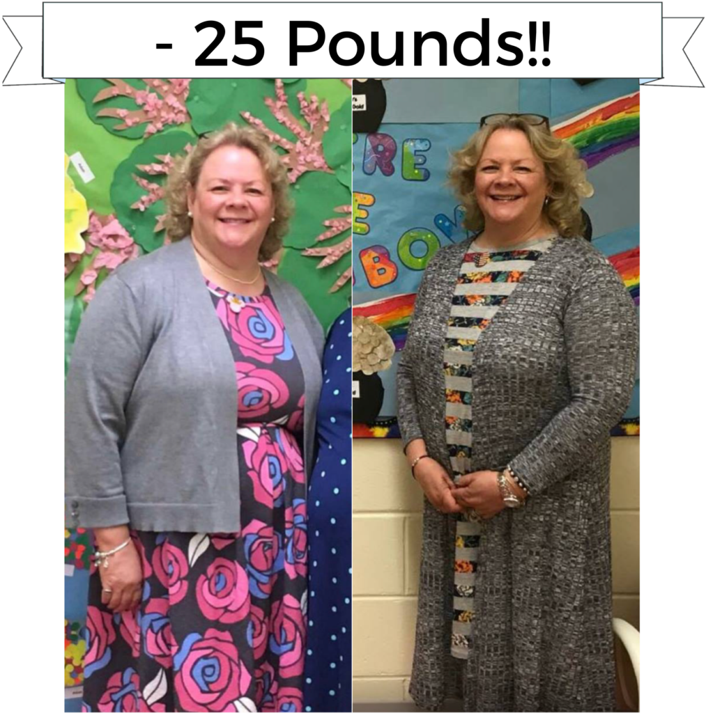 This woman lost 25 pounds
